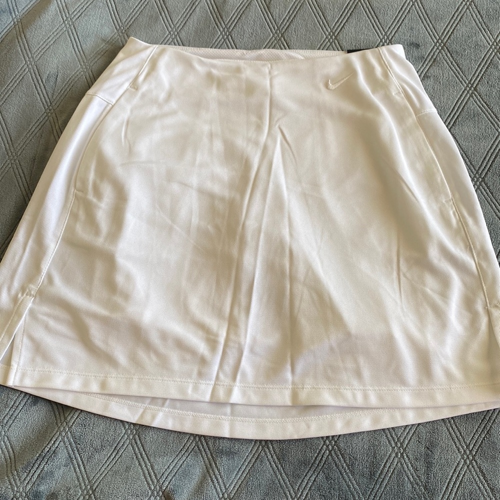 White Nike Skort